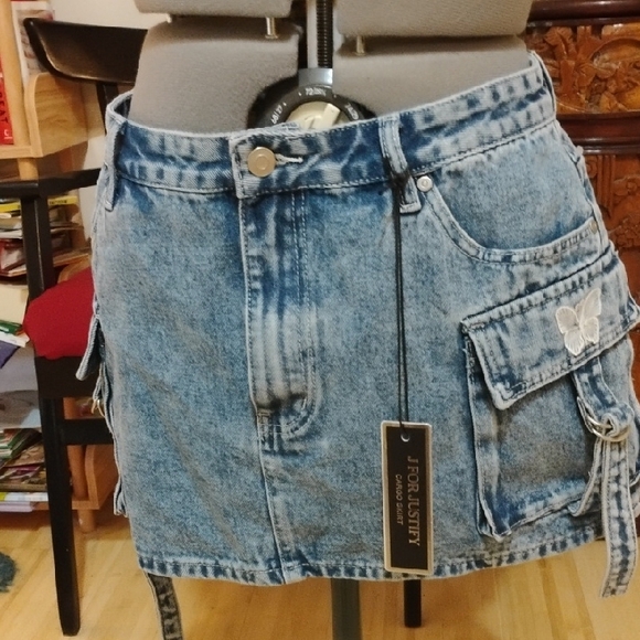 J for Justify Dresses & Skirts - J for Justify Light Blue Denim Skirt